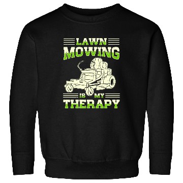 Discover Lawn Mowing Lawn Mower Gardener Gardening Sweatshirts