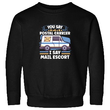 Discover Postal Worker Mail Lady Mail Carrier Postal Sweatshirts
