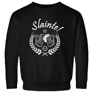 Discover Slainte Irish Beer Greeting Sweatshirts