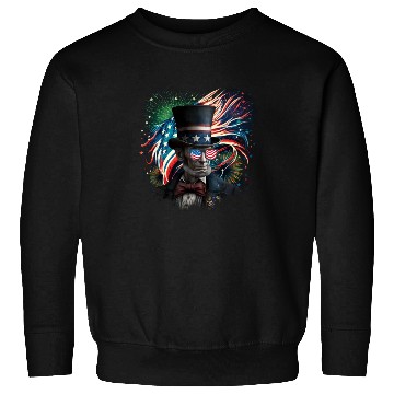 Discover Merica Lincoln Independence Day Party 4th July Sweatshirts