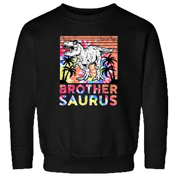 Discover Brothersaurus T Rex Dinosaur Big Brother Sweatshirts