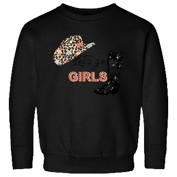 Discover Leopard Cowboy Boots Let'S Go Western Cow Sweatshirts