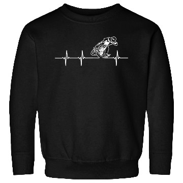 Discover FLAT TRACK MOTORCYCLE heartbeat racing speedway Sweatshirts