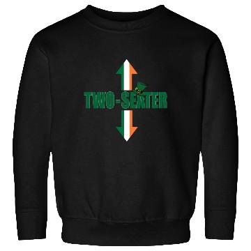 Discover Irish Flag Two Seater Party-Trashy Humor Sweatshirts