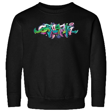 Discover Graffiti Street Graffiti Tag Urban Graffitis Rap Sweatshirts