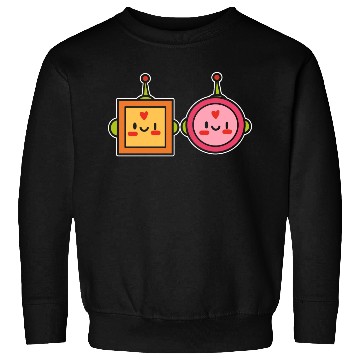 Discover Kawaii Robot Japanese Gift Sweatshirts