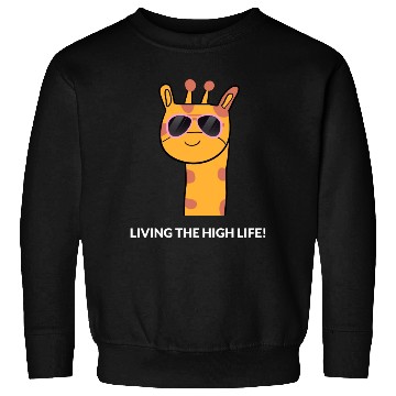 Discover Cute Long Neck Giraffe Sweatshirts