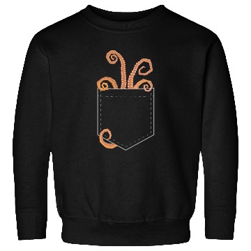 Discover Octopus In The Pocket Funny Ocean Animals Lover Sweatshirts