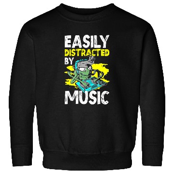 Discover Musician Techno Melody Vinyl Sweatshirts
