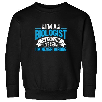 Discover Biology Gift Biologist Sweatshirts