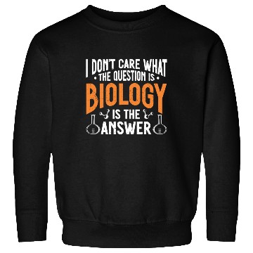 Discover Biology Gift Biologist Sweatshirts
