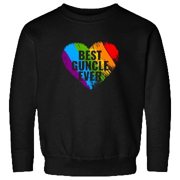 Discover Best Guncle Ever Gay Uncle Gay Sweatshirts