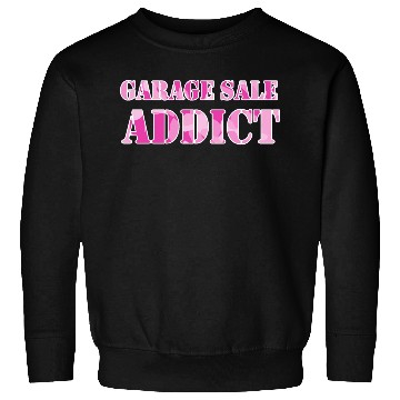 Discover Garage Sale Addict pink camo Sweatshirts