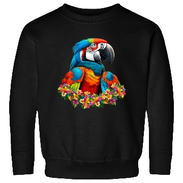 Discover Beautiful Nature - Macaw 01 Sweatshirts