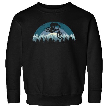 Discover Mountain Bike Retro Sweatshirts