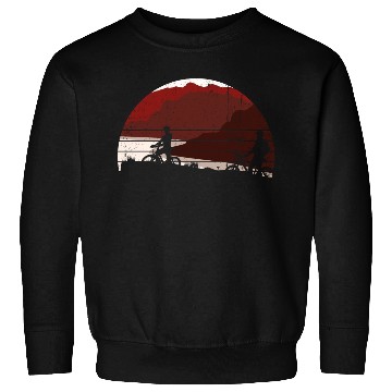 Discover Mountain bike sunset Sweatshirts
