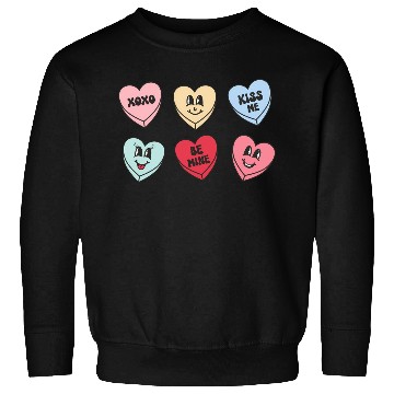 Discover Winter-Convo Hearts Sweatshirts