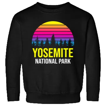 Discover Yosemite National Park Sweatshirts