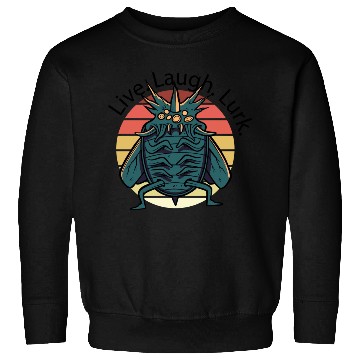 Discover Live Laugh Lurk Sweatshirts