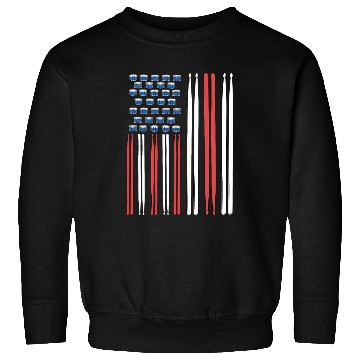 Discover Drum Sticks Drummer Drumming Percussion Sweatshirts