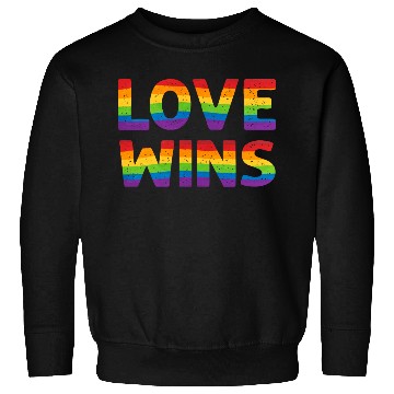 Discover Love Wins Lesbian Gay Pride Lgbt Sweatshirts
