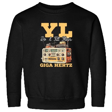 Discover Ham Radio Operator Morse Code Radioactivity Sweatshirts