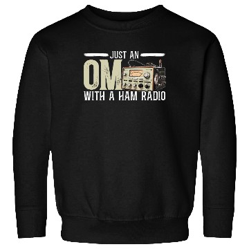 Discover Ham Radio Operator Morse Code Radioactivity Sweatshirts