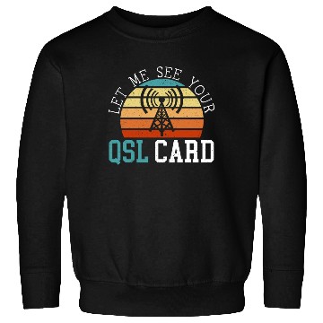 Discover Ham Radio Operator Morse Code Radioactivity Sweatshirts