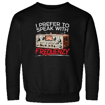 Discover Ham Radio Operator Morse Code Radioactivity Sweatshirts