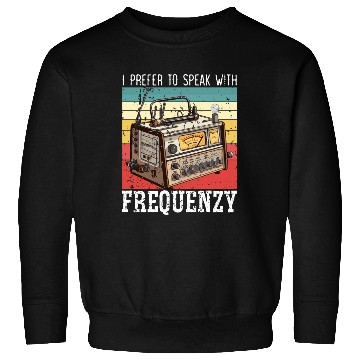 Discover Ham Radio Operator Morse Code Radioactivity Sweatshirts