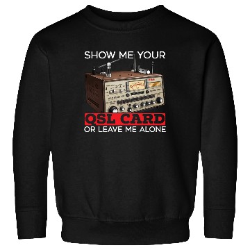 Discover Ham Radio Operator Morse Code Radioactivity Sweatshirts