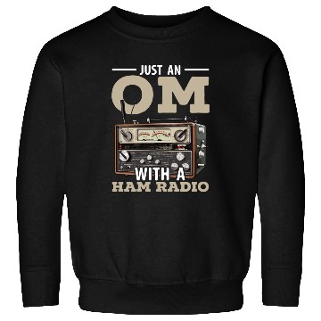 Discover Ham Radio Operator Morse Code Radioactivity Sweatshirts