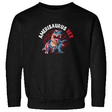 Discover Amerisaurus Rex Independence Day USA Party Sweatshirts