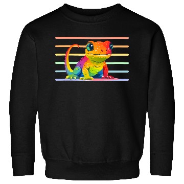 Discover Gay Pride Gecko Sweatshirts