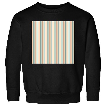Discover Orange Teal Stripes Sweatshirts