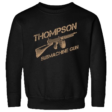 Discover Thompson Submachine Gun | World War 2 Weapon Sweatshirts