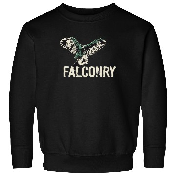 Discover Falconry Bird Falcon Hunting Falconer Sweatshirts