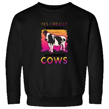Discover Cow Cattle Breeder Farmer Cows Sweatshirts