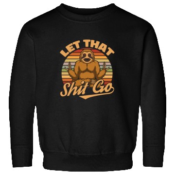Discover Sloth Funny Sloth Yoga Sweatshirts