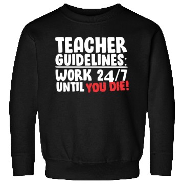 Discover Teacher Guidelines Sweatshirts