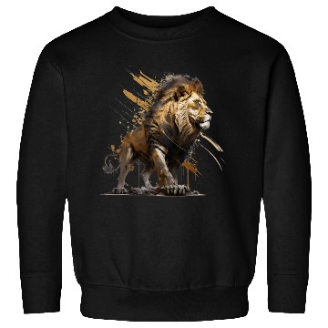 Discover Lion walking, lion Sweatshirts