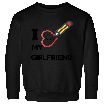 Discover I love my girlfriend hipster Sweatshirts