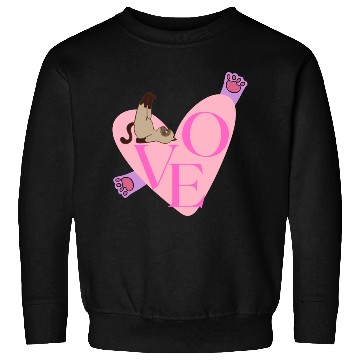 Discover Love Cat nostalgia Sweatshirts