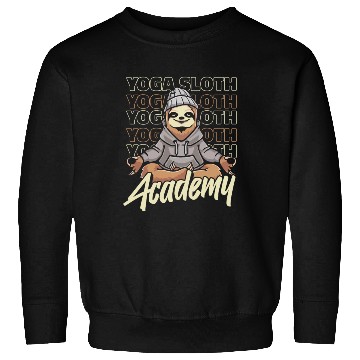 Discover Sloth Academy Sloth Yoga Sweatshirts