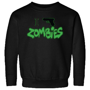 Discover I Shoot Zombies love Sweatshirts