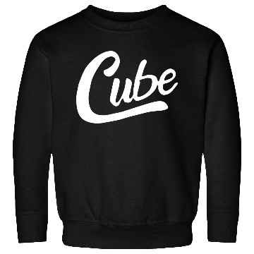 Discover Cube White Logo Sweatshirts
