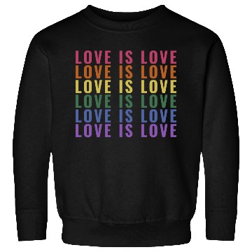 Discover Love is Love Gay Pride Sweatshirts