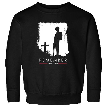 Discover Remember 1914 - 1918 WW1 Veteran Sweatshirts