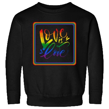 Discover love is love Sweatshirts