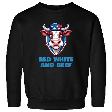 Discover Red White And Beef Sweatshirts
